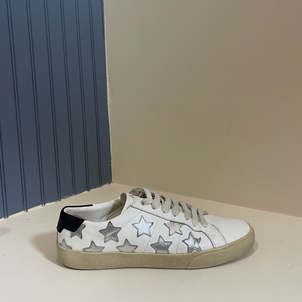 Saint Laurent Court Classic Stars Sneakers